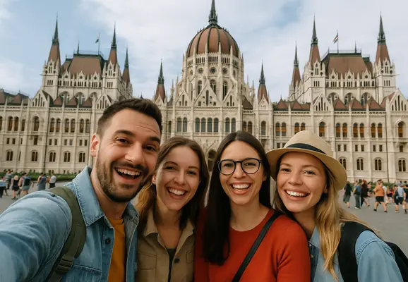 visita guiada al parlamento de budapest en español
